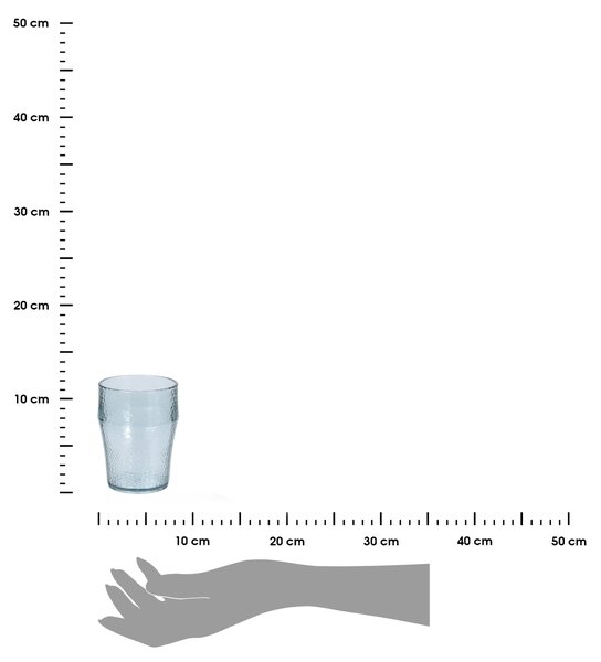 Plastový pohár Aqua 400 ml sada 6ks