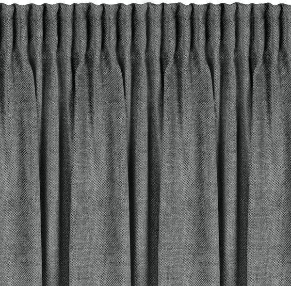 ZATEMŇOVACÍ ZÁVES NA PÁSKE NESKA 140X270 CM SIVÁ