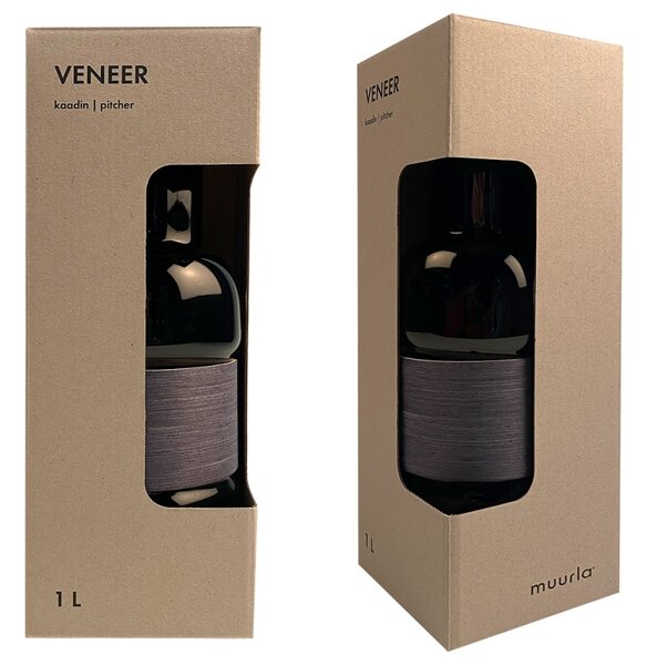 Muurla Karafa Veneer 1l, sivá