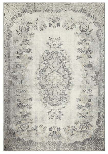 Hanse Home Collection koberce Kusový orientálny koberec Chenile rugs Q3 104744 Cream / Grey - 80x150 cm