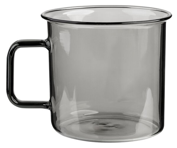 Muurla Hrnček Glass 0,35l, sivý