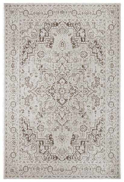 Hanse Home Collection koberce Kusový orientálny koberec Flatweave 104805 Cream / Light-brown – na von aj na doma - 80x150 cm