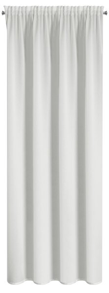 ZÁCLONA NA PÁSKE ROSSI 135X270 CM BIELA