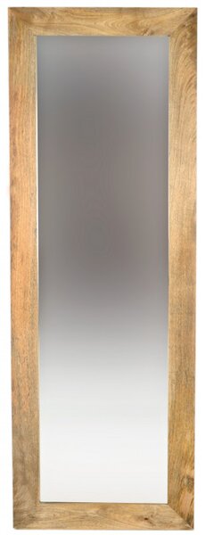Zrkadlo Devi 60x170 indický masív mango