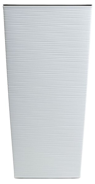 PLASTOVÝ KVETINÁČ PORTO RIFLO 67,5X35X35 CM BIELA