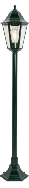 Klasické stojace vonkajšie svietidlo tmavozelené 125 cm IP44 - New Orleans