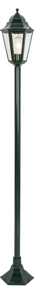 Klasické stojace vonkajšie svietidlo tmavozelené 170 cm IP44 - New Orleans