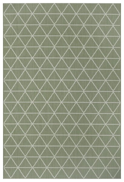 Hanse Home Collection koberce Kusový koberec Flatweave 104836 Green / Cream - 120x170 cm