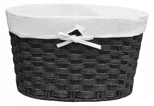Erga Verona MO, univerzálny košík 35x24x16 cm, čierna, ERG-SEP-10KOSVER35MOB
