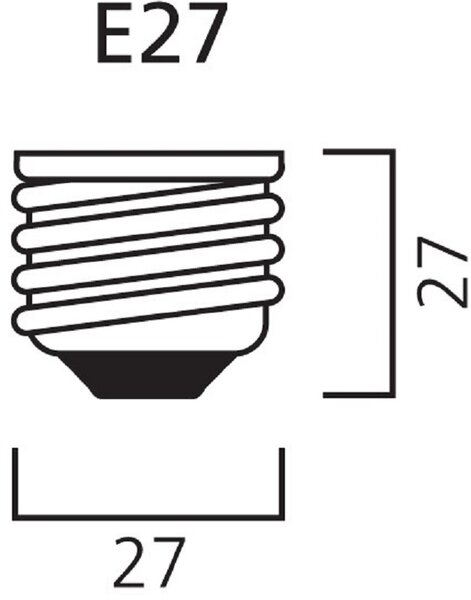 ACA DECOR Stojacia lampa POIROT max. 60W/E27/230V/IP20