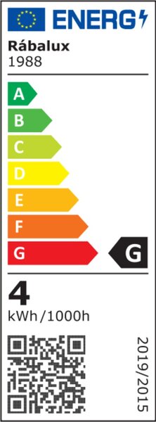 Rabalux LED špirálová filamentová žiarovka ST64 4W/E27/300Lm/2700K+RGB/Dim