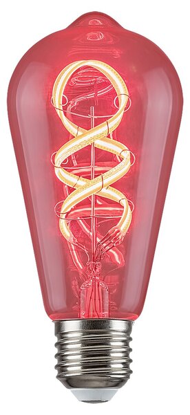 Rabalux LED špirálová filamentová žiarovka ST64 4W/E27/300Lm/2700K+RGB/Dim