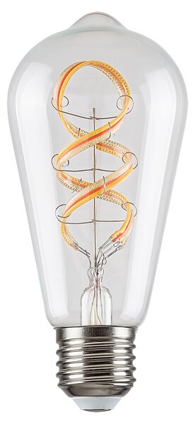 Rabalux LED špirálová filamentová žiarovka ST64 4W/E27/300Lm/2700K+RGB/Dim