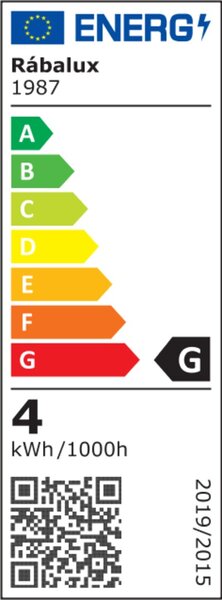 Rabalux LED špirálová filamentová žiarovka A60 4W/E27/300Lm/2700K+RGB/Dim