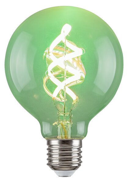 Rabalux LED špirálová filamentová žiarovka G95 RGB 4W/E27/300Lm/2700K/Dim