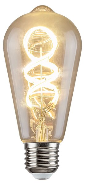 Rabalux LED špirálová filamentová žiarovka ST64 4W/E27/300Lm/2700K+RGB/Dim