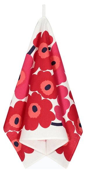 Marimekko Utierka Unikko 47x70cm, 2ks, červená