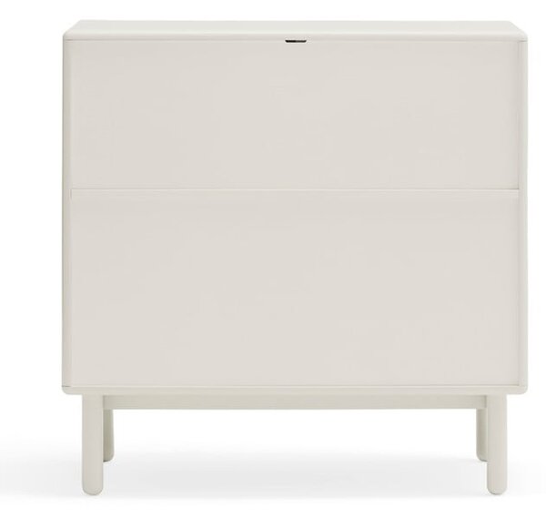 Krémovobiela komoda 90x90x40 cm Corvo – Teulat