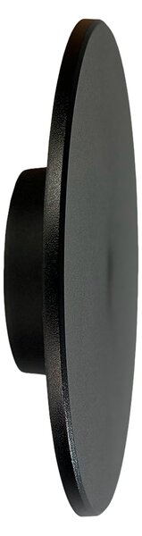 Exteriérové nástenné LED svietidlo Disk, 1x LED 18w, CCT, čierna
