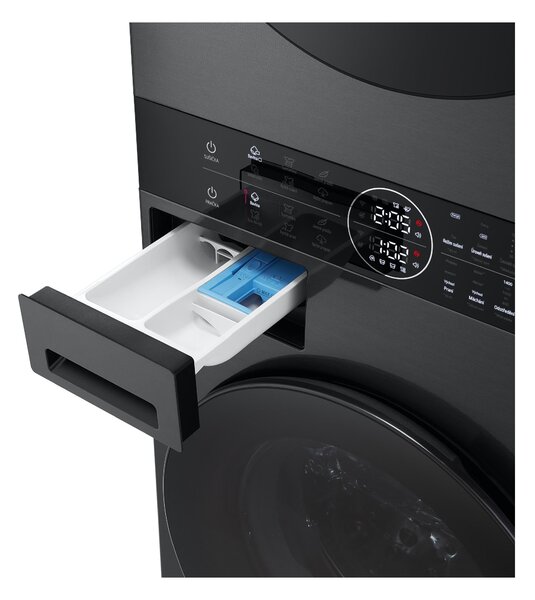 LG WT1210BBF WT1210BBF.APBQKCZ + darčeková poukážka do Teta drogéria WT1210BBF.APBQKCZ - Pracia veža práčka + sušička