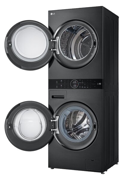 LG WT1210BBF WT1210BBF.APBQKCZ + darčeková poukážka do Teta drogéria WT1210BBF.APBQKCZ - Pracia veža práčka + sušička