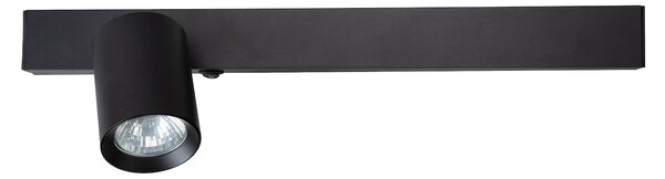Nástenné svietidlo Magnet Left, 1x čierne kovové tienidlo + 1x LED 5W, b