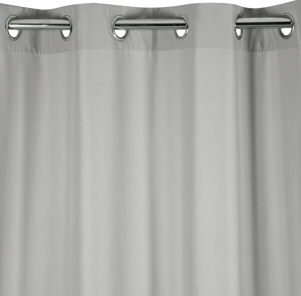 ZÁVES NA KRÚŽKOCH RITA 140X250 CM SIVÁ