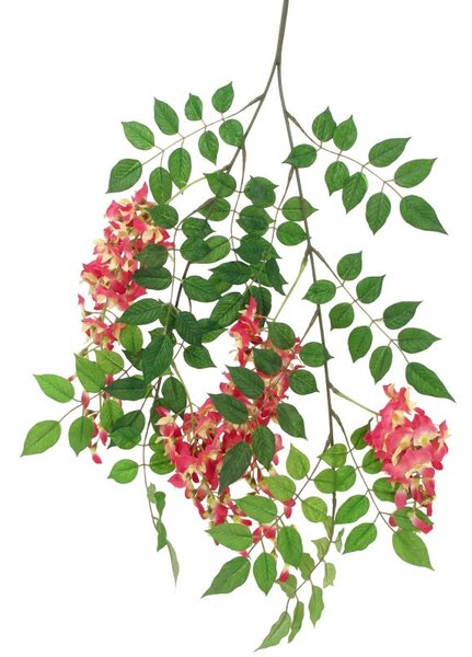 Umelý list- Wistéria ružová 70cm