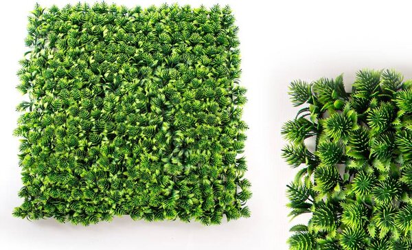 Umelý zelený panel 40cm x 60cm