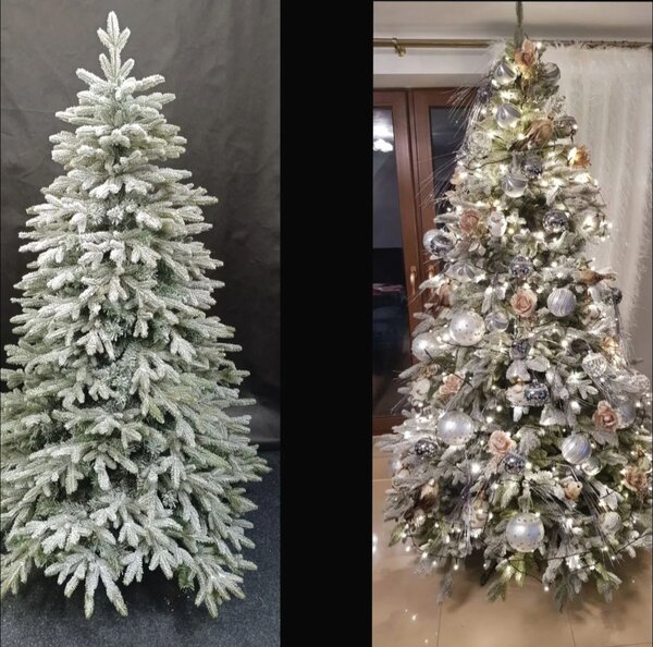 Jedľa exclusive 3D so snehom- 210 cm