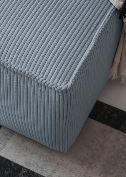 ROHOVÁ SEDAČKA, textil, svetlosivá MID.YOU - Sedačky, Online Only