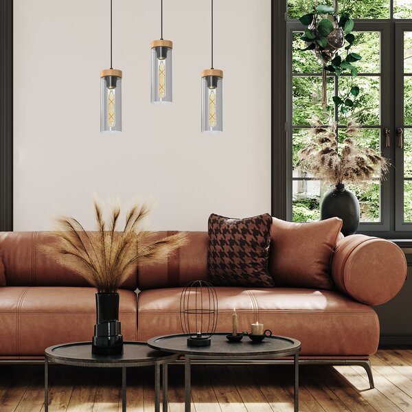 Dekoračná LED žiarovka E27 teplá 2700k 4w 400 lm jantárová
