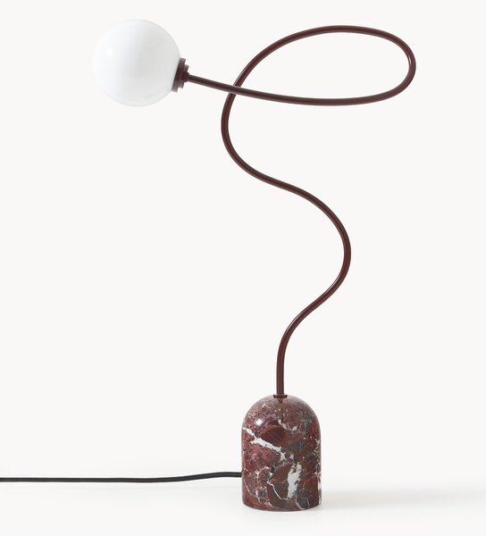 Stolová lampa's mramorovým podstavcom Alina