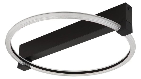 Globo 48050DS - LED stropné svietidlo FLETCHER LED/15W/230V 41,4x38 cm čierne