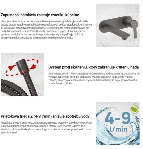 Deante Silia, podomietková bidetová batéria, zlatá matná, DEA-BQS_R34M