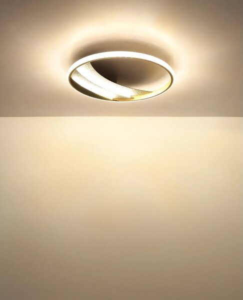 Globo 48493-24 - LED stropné svietidlo CONSTANCE LED/24W/230V pr. 41 cm zlaté