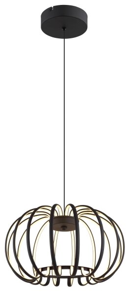 Globo 15946B - stmievateľné závesné svietidlo na lane RIBBON LED/40W/230V 3000K čierne