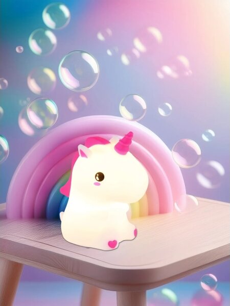 Globo 2873-LED RGBW stmievateľné nabíjateľné detské nočné svetlo UNICORN LED/1,5W/5V 1200 mAh jednorožec