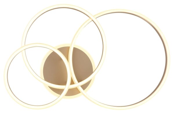Globo 67260-72SA - LED stmievateľné stropné svietidlo RUBIO LED/72W/230V 3000K 79,5x50 cm