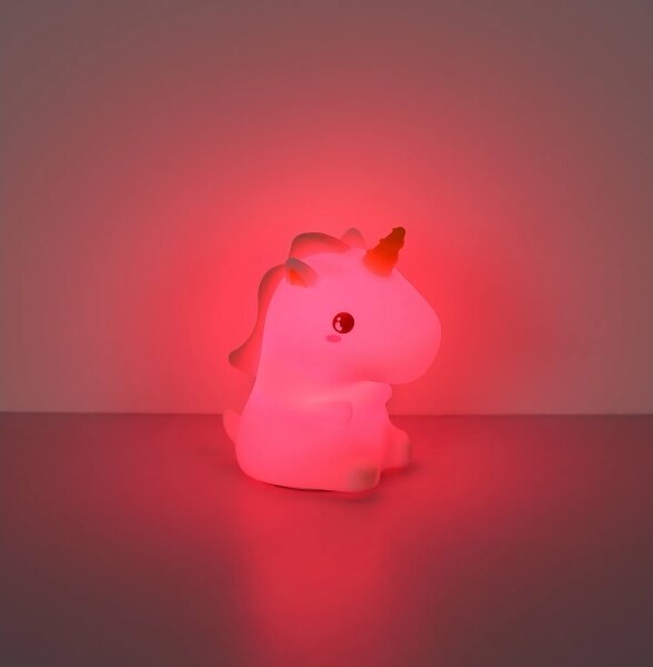 Globo 2873-LED RGBW stmievateľné nabíjateľné detské nočné svetlo UNICORN LED/1,5W/5V 1200 mAh jednorožec