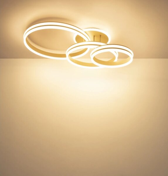 Globo 67260-72SA - LED stmievateľné stropné svietidlo RUBIO LED/72W/230V 3000K 79,5x50 cm