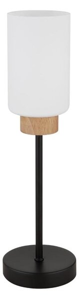 Globo 15977T - Stolová lampa ROWENA 1xE27/60W/230V čierna/biela