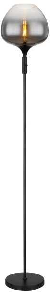 Globo 15548S2 - Stojacia lampa MAXY 1xE27/40W/230V čierna