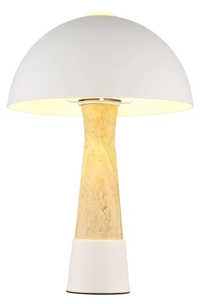 Globo 51070122 - Stolová lampa PAULIN 1xE27ILLU/40W/230V krémová