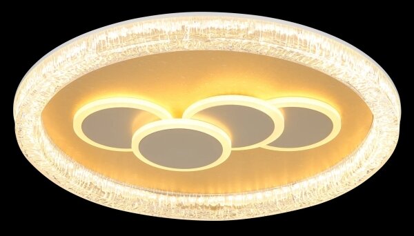 Globo 48476-40R - LED stropné svietidlo LORAINE LED/40W/230V pr. 49,5 cm zlaté