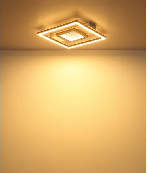 Globo 67324-24C - LED stropné svietidlo PIKARA LED/18W/230V 3000K 35x33 cm