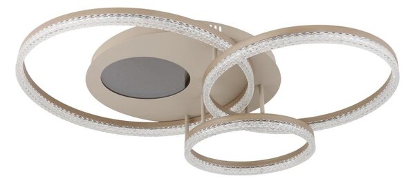 Globo 48480-40 - LED stropné svietidlo SANFORD LED/40W/230V 3000K 78x60 cm béžové