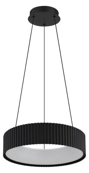Globo 15924S - LED závesný luster KEMP na lanku LED/45W/230V priemer 46 cm čierny