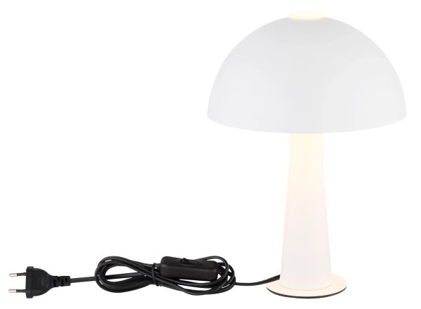 Globo 50670107 - Stolová lampa JULIA 1xE14/25W/230V biela