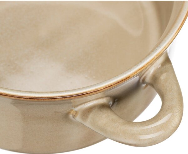 Kameninová miska na polievku Soup 500 ml béžová